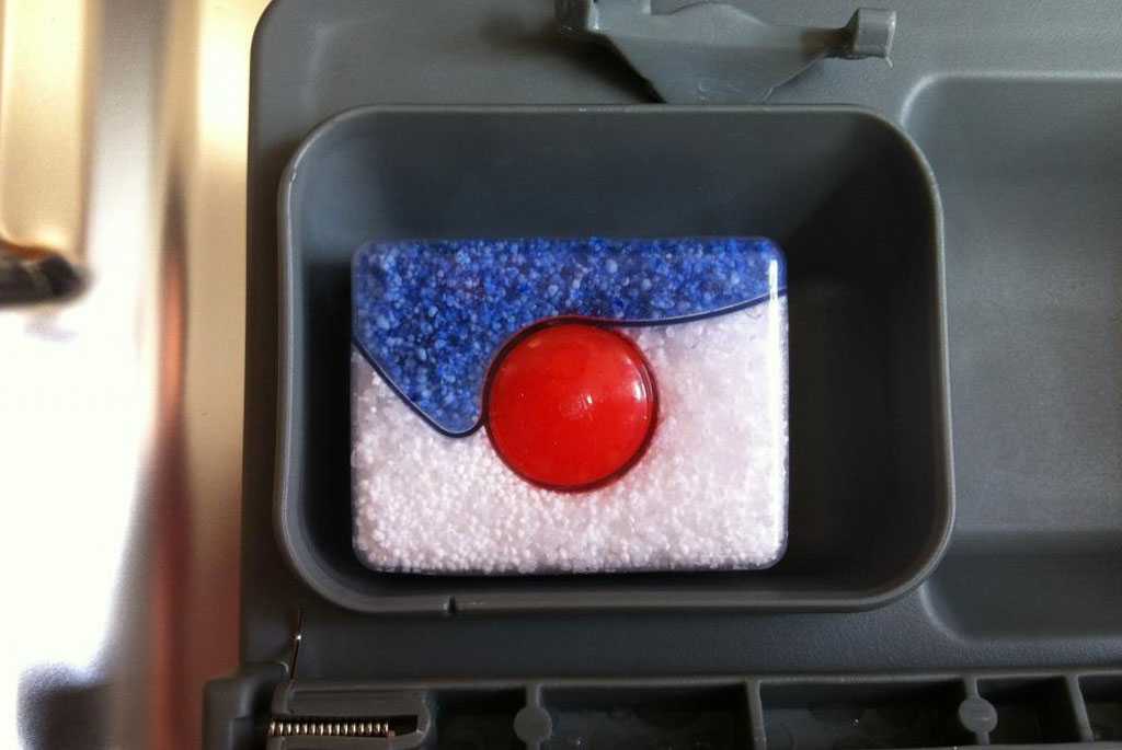 Не растворяется таблетка в посудомоечной машине  Redber